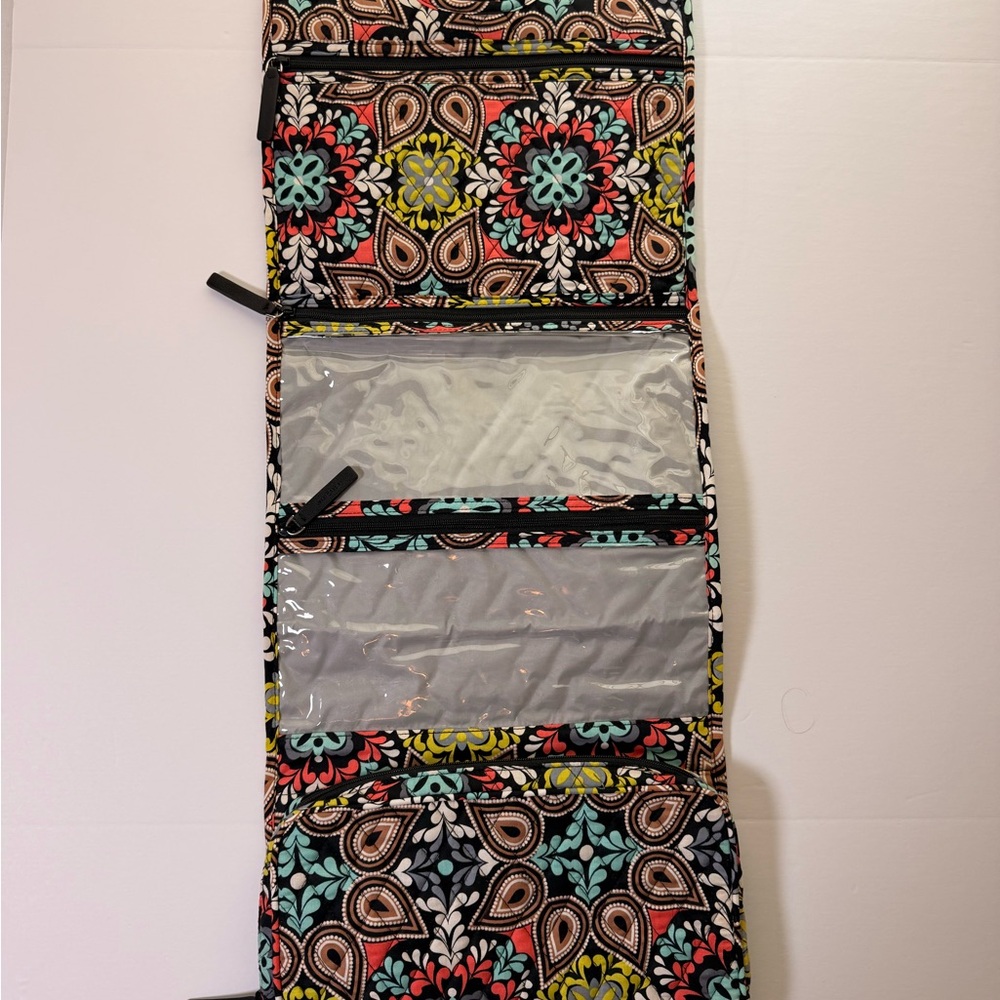 Vera Bradley travel bag Multicolor Floral Hanging Cosmetic Organizer